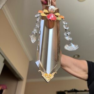 Elegant Crystal Wall Hanging Decor